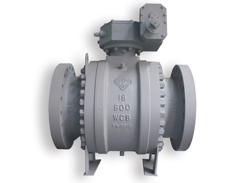 Cast steel Trunniong ball valve